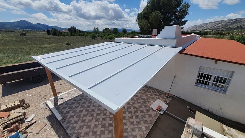 cubierta de policarbonato