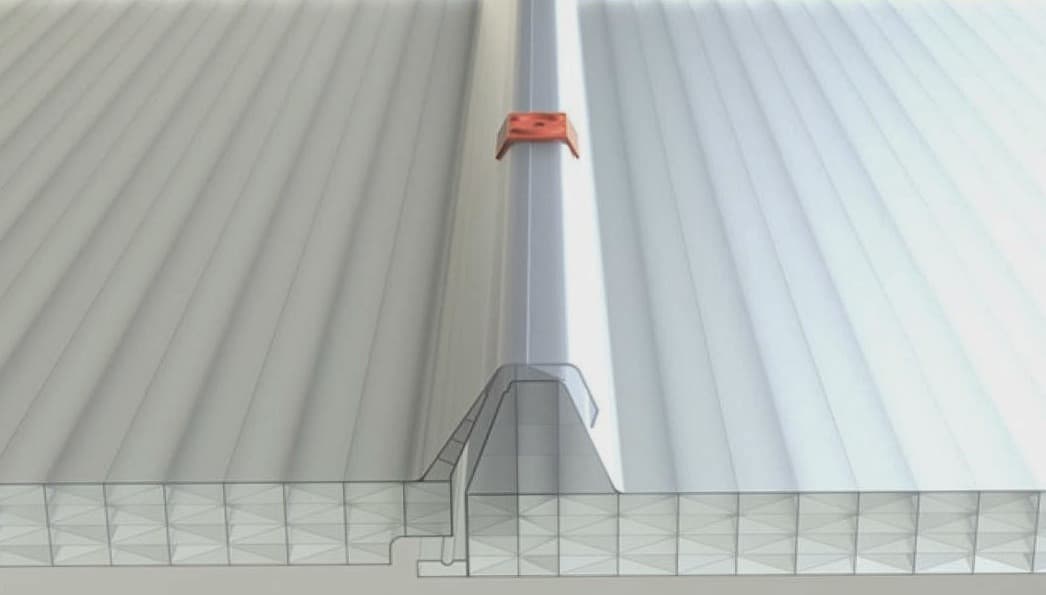 lucernario instalación continuo ironlux