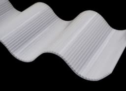 Policarbonato celular ondulado