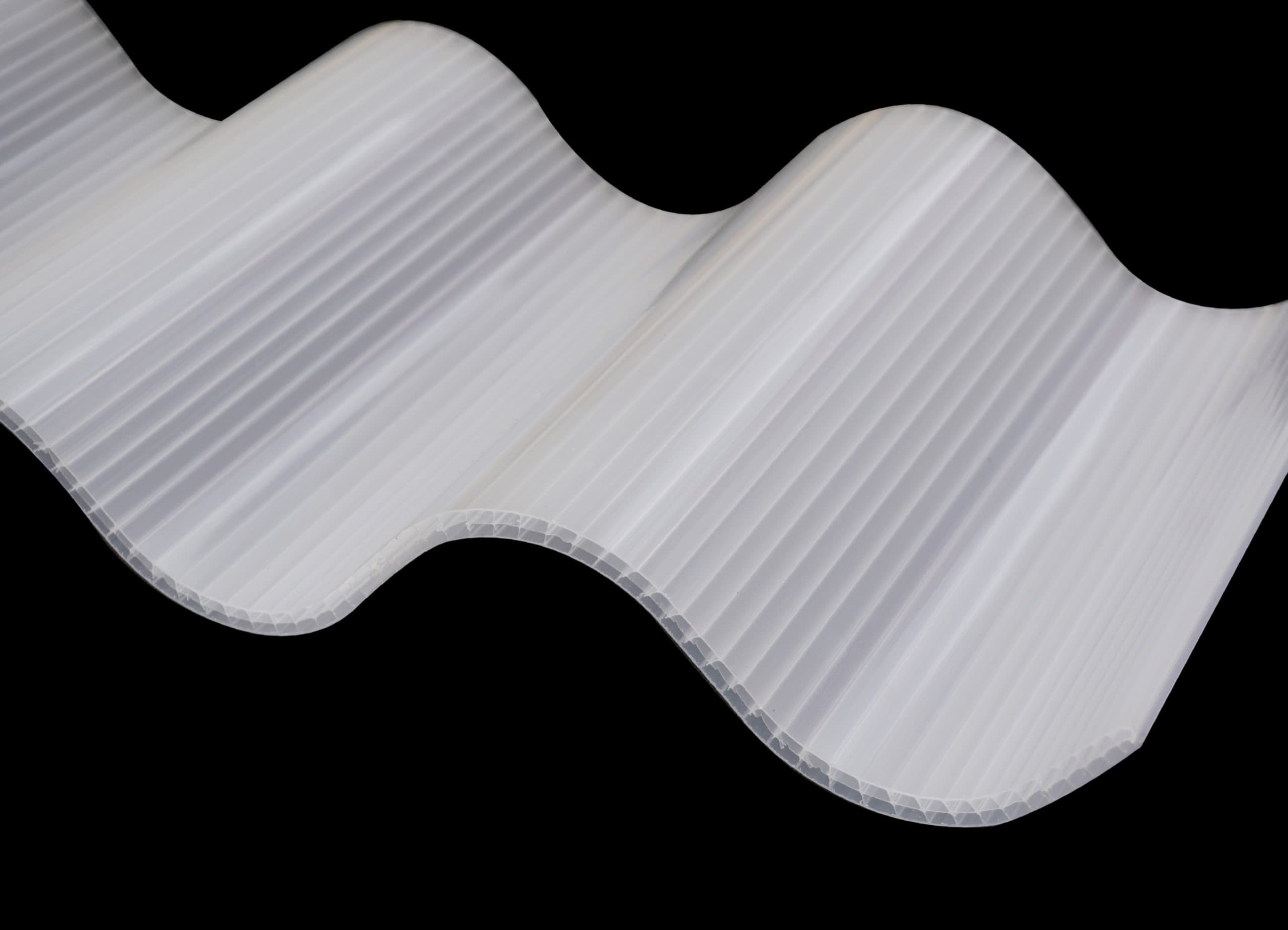 Policarbonato celular ondulado