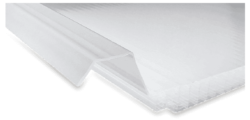 Policarbonato panel sandwich alas laterales