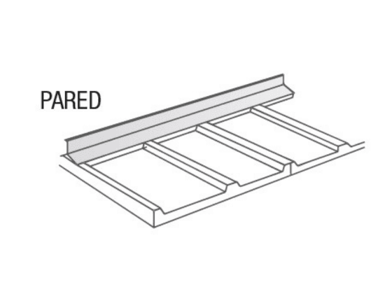 Remate trasera troquelada