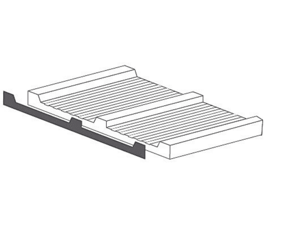 Remate tapa frontal de troquelado