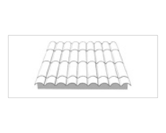 Remate frontal troquelado