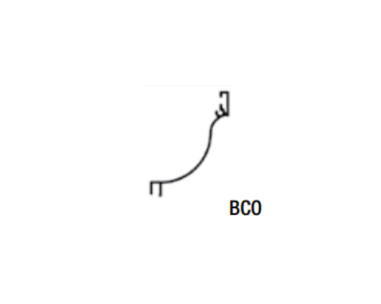 Perfil embellecedor de canalón