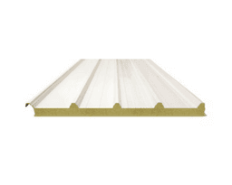 Cubierta Panel Lana De Roca Resistente Al Fuego