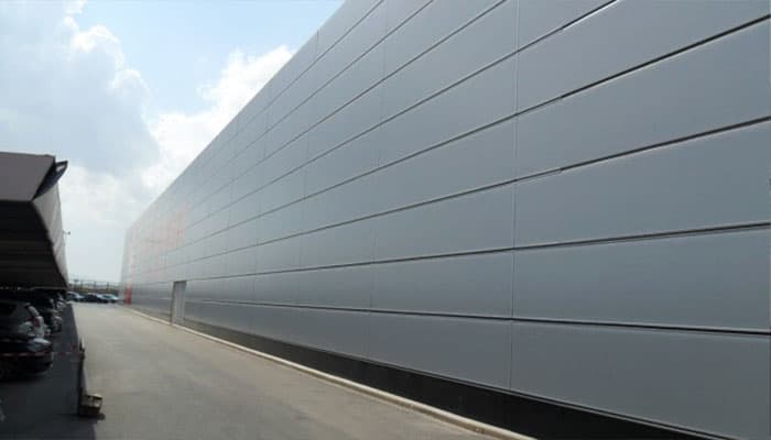 Panel fachada liso