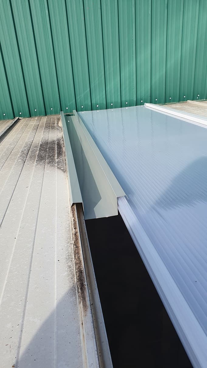 sustitución de lucernarios