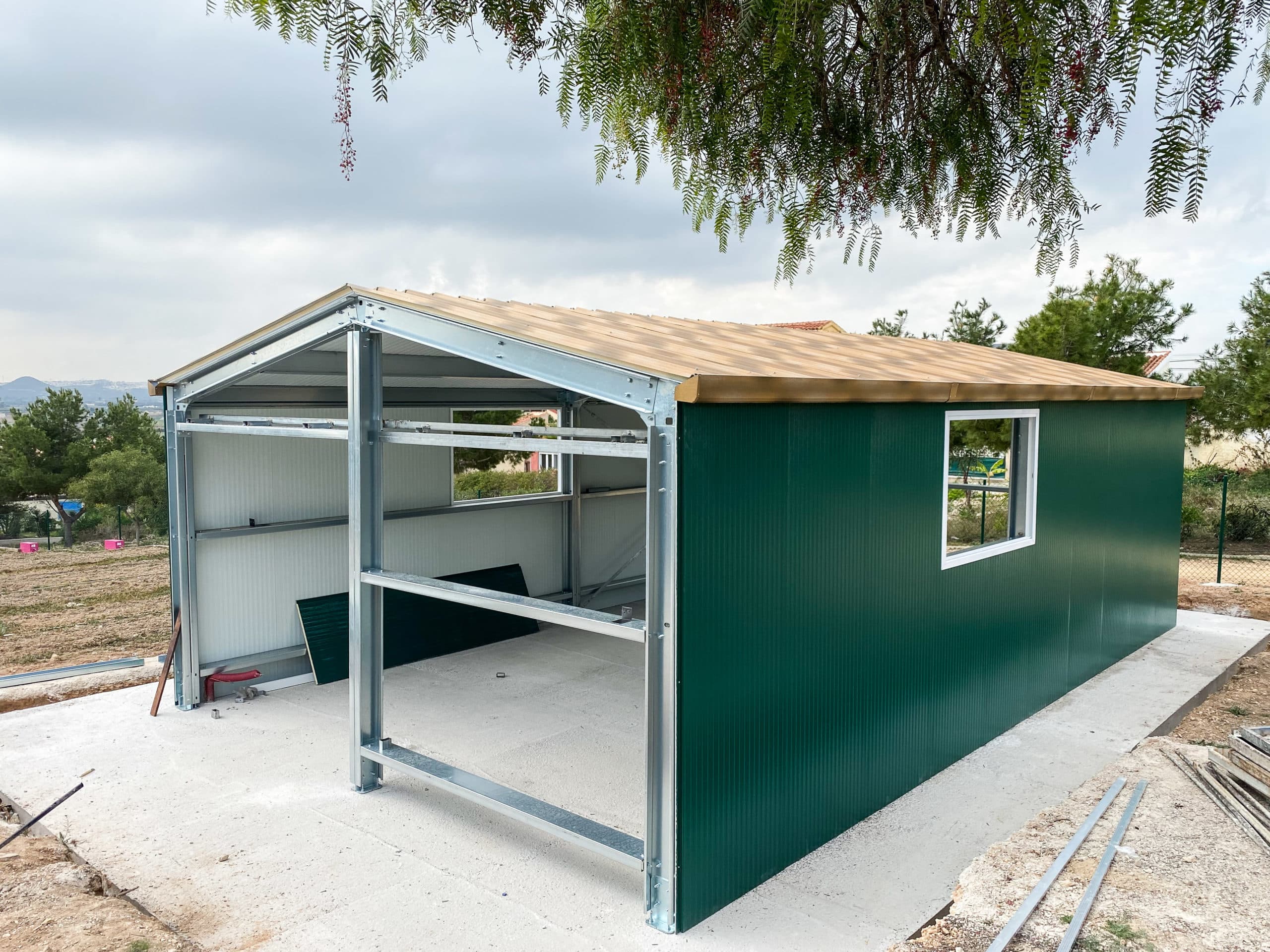 estructura ligera sin soldadura