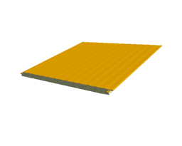 Panel Fachada Lana de Roca Tornillo Oculto