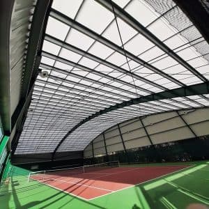 cerramientos pistas padel con policarbonato ironlux